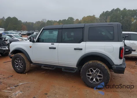 2024 Ford Bronco Badlands из США, поврежденный, VIN 1FMEE9BPXRLA94515